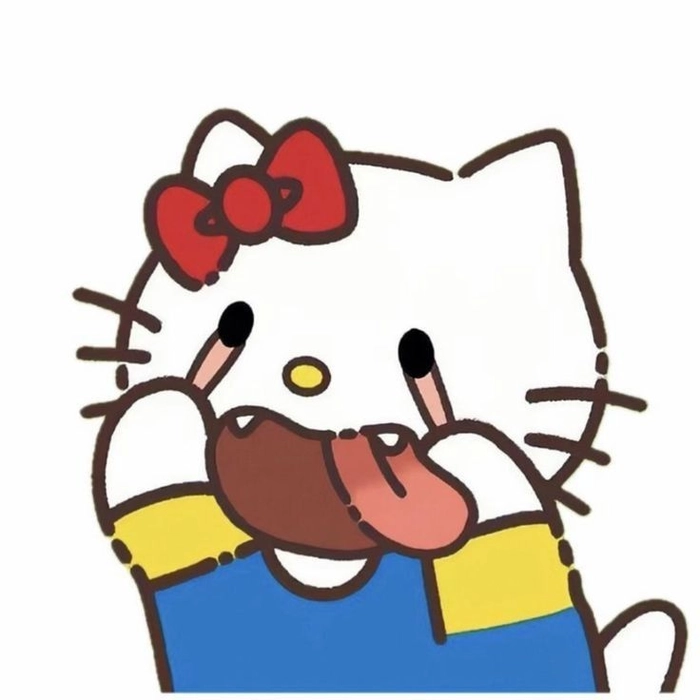 Meme Hello Kitty bựa cực lầy