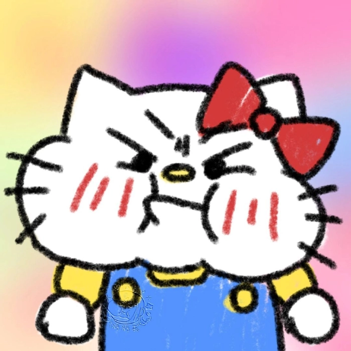 Meme Hello Kitty giơ ngón bá đạo