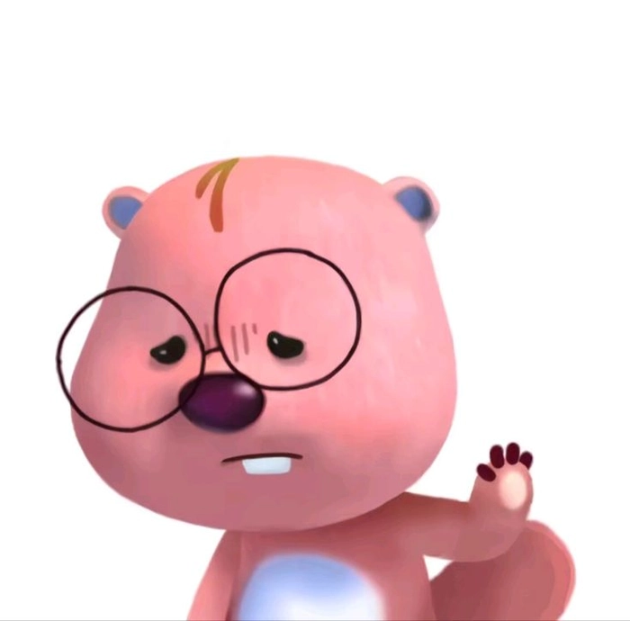 Meme Loopy cute hồng dễ cưng