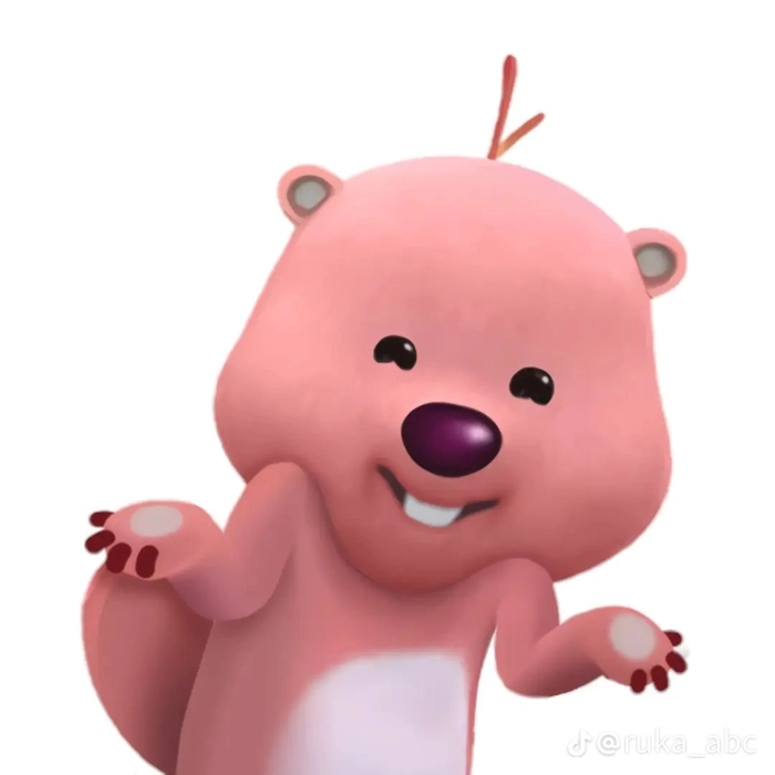 Meme Loopy hồng dễ thương
