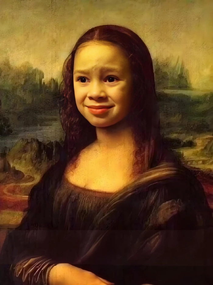 Meme Mona Lisa cực bá đạo