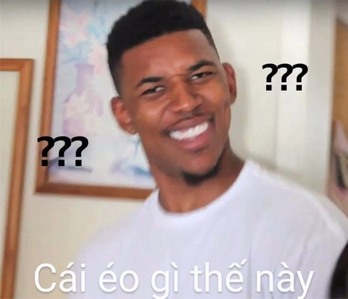 Meme anh da đen chấm hỏi bá đạo
