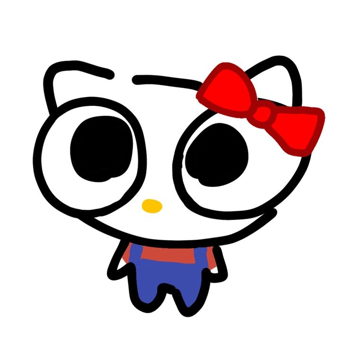 Meme đội quần Hello Kitty lầy lội