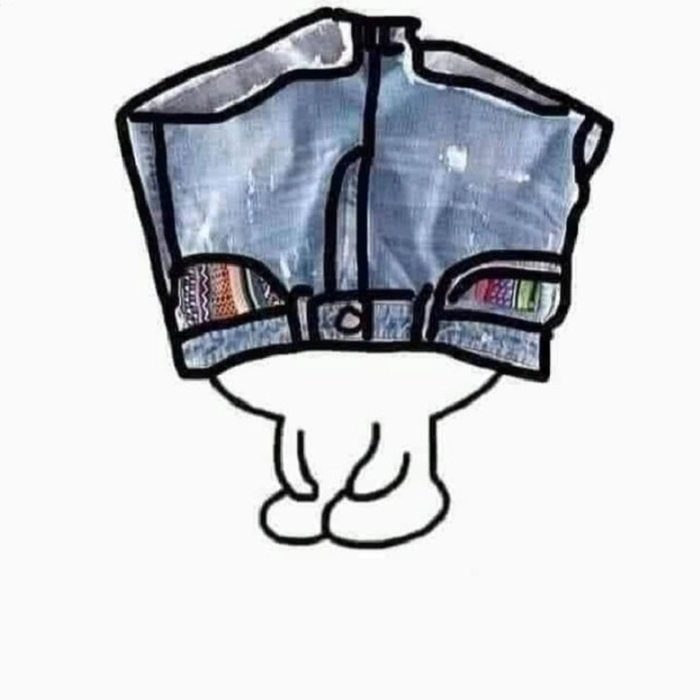 Meme đội quần hài hước mạng xã hội