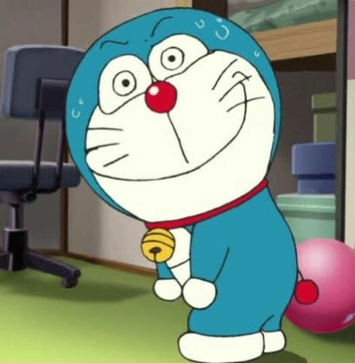Meme doraemon mặt hài dí dỏm