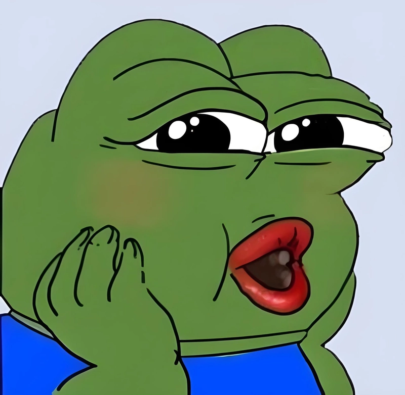 Meme ếch xanh Pepe siêu bá đạo