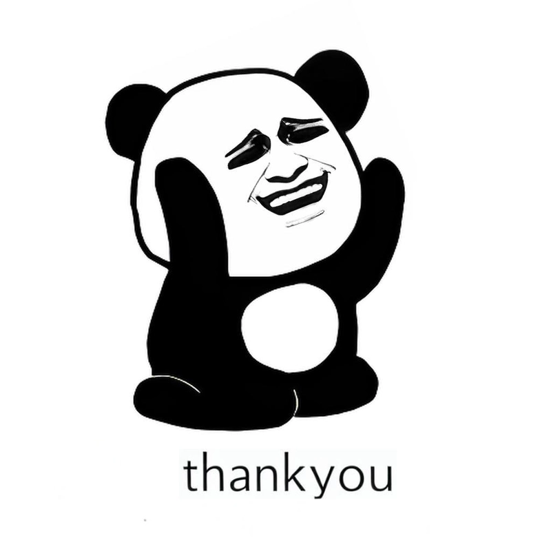 Meme gấu trúc cảm ơn chế bá đạo