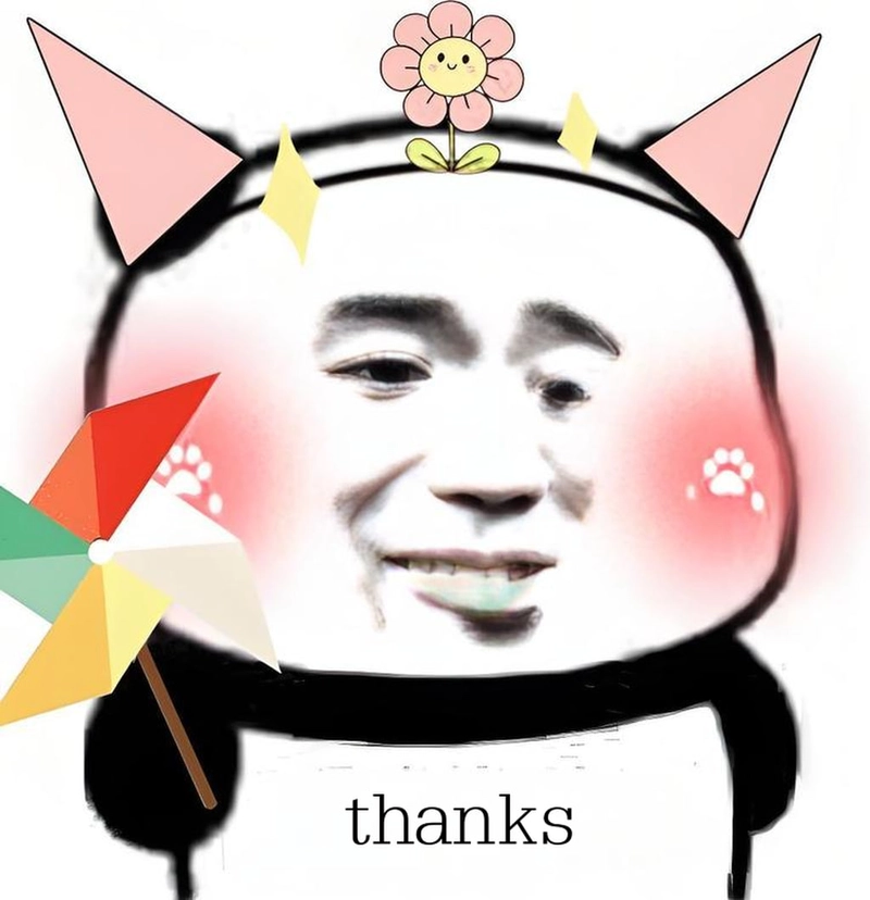 Meme gấu trúc cảm ơn troll bạn bè