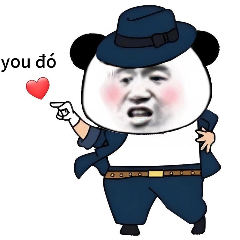 Meme gấu trúc yêu troll hài