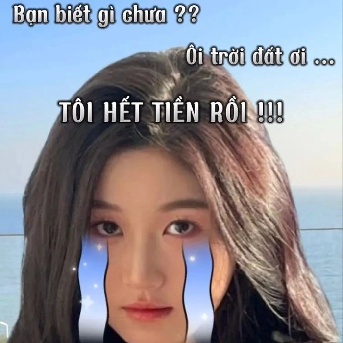 Meme hết tiền khiến ai cũng cười