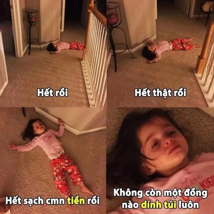 Meme không có tiền siêu hài