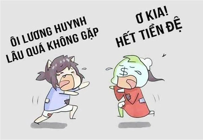 Meme không có tiền siêu lầy