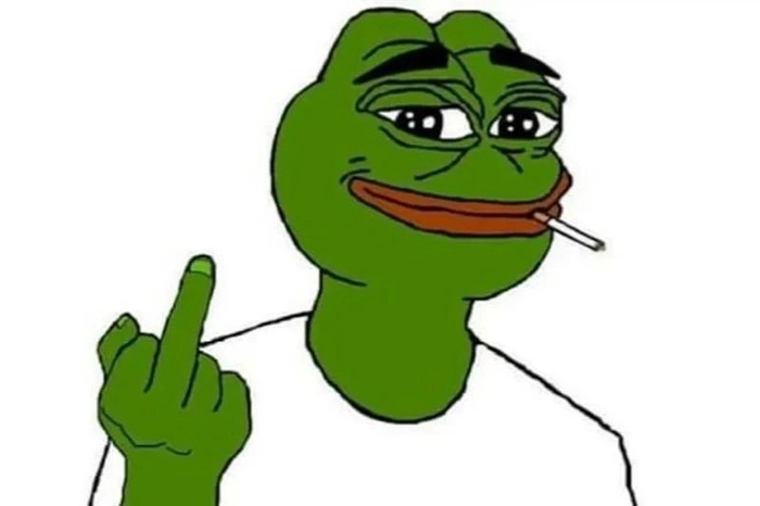 Meme ngón giữa troll vui nhộn