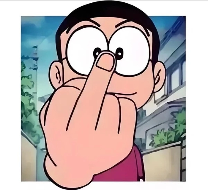 Meme ngón tay giữa cực hài