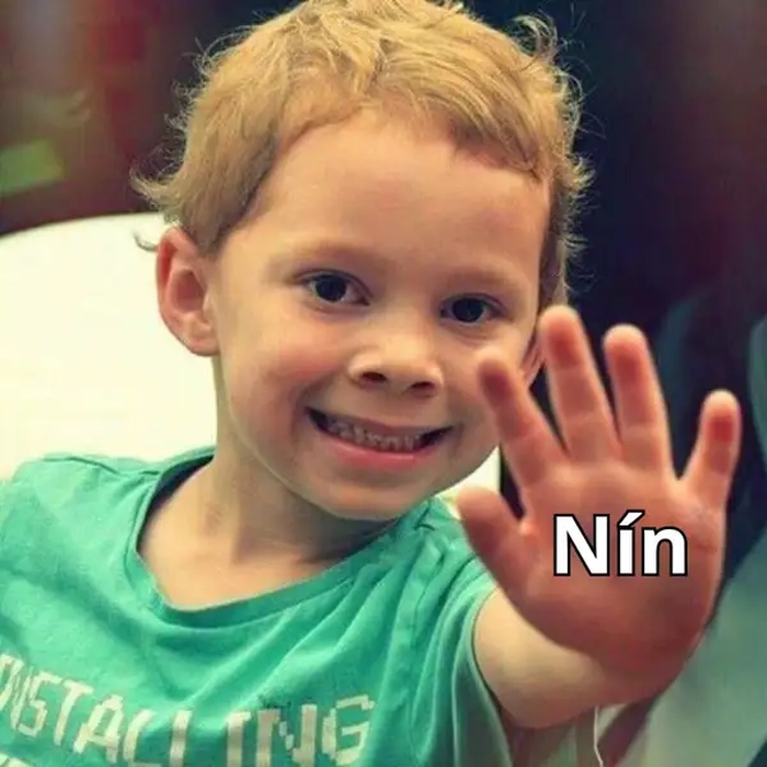 Meme nín em bé troll bá đạo