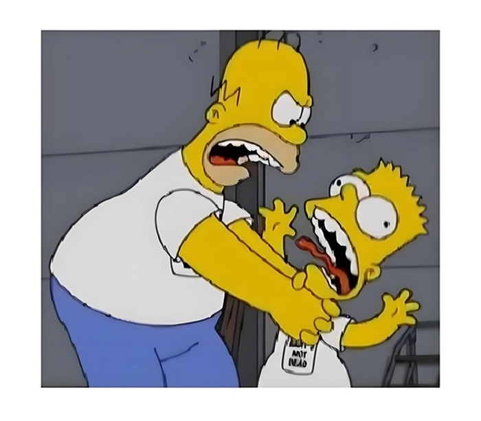 Meme thằng bé bị bóp cổ vui nhộn
