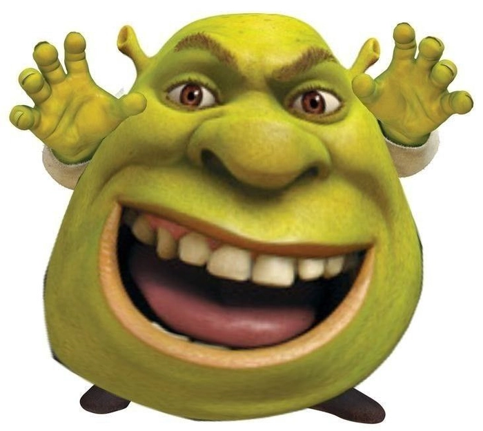 Shrek quái vật xanh meme chế