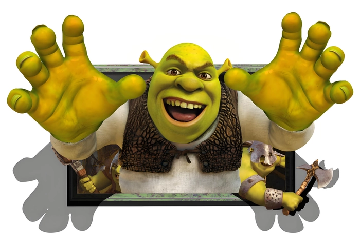 Shrek quái vật xanh meme hài hước