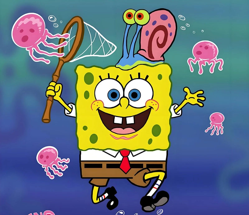 SpongeBob meme đáng yêu dễ thương