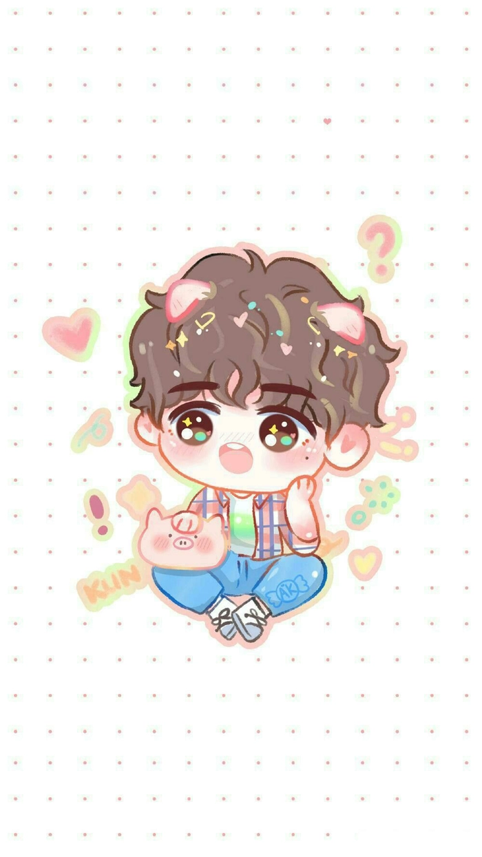 Thái Từ Khôn chibi phong cách hài hước
