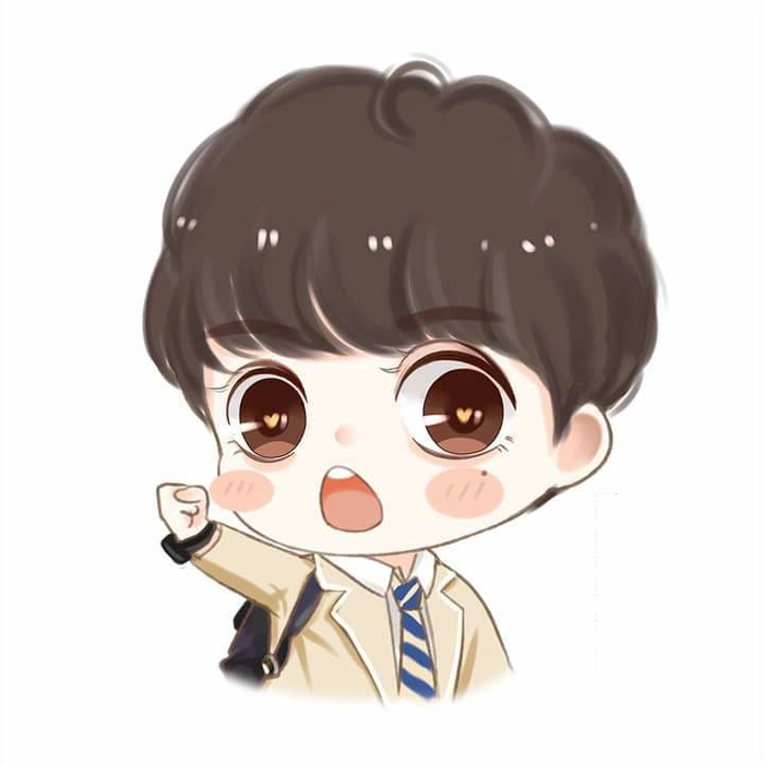 Thái Từ Khôn chibi tạo dáng ngộ nghĩnh