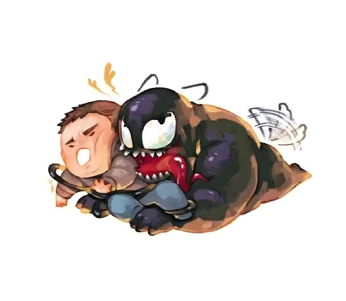 Venom chibi cute chất lừ