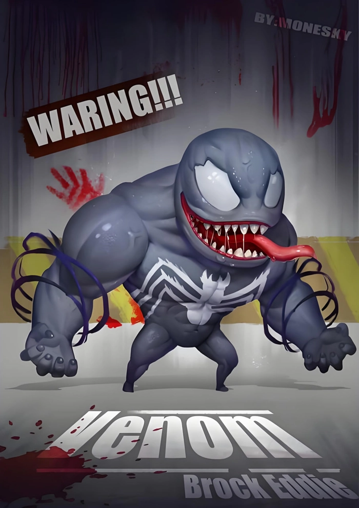 Venom chibi cute hot nhất