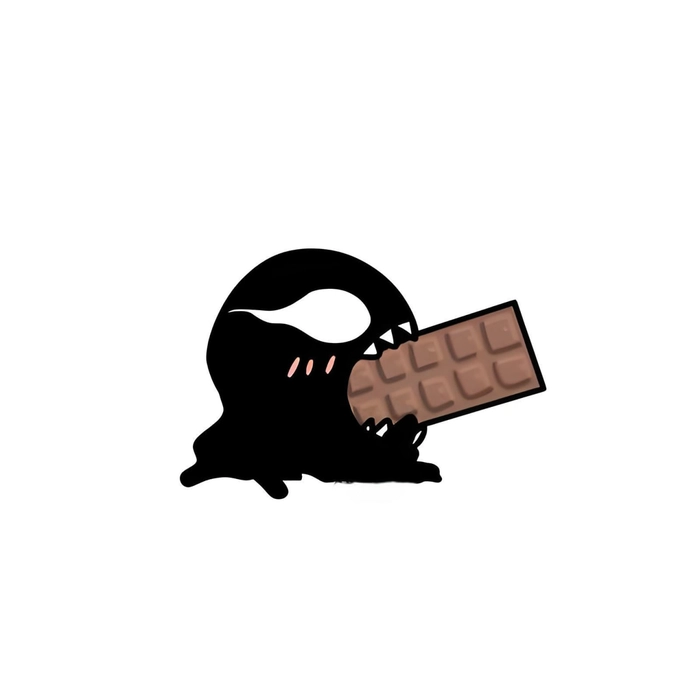 Venom chibi cute troll hài