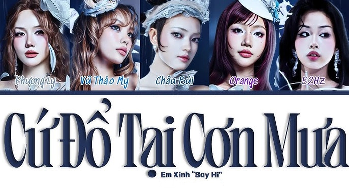 lời bài hát CỨ ĐỔ TẠI CƠN MƯA