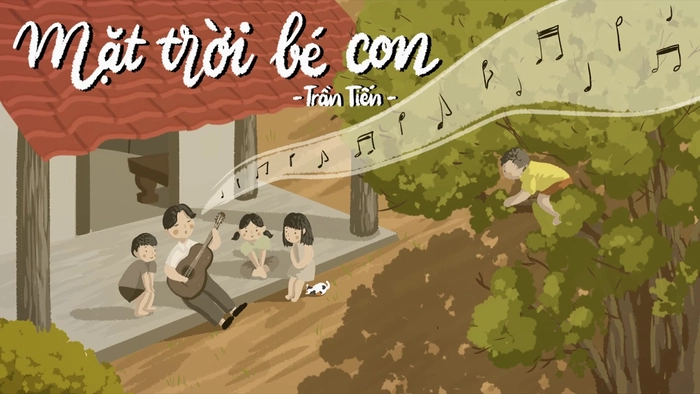 lời bài hát mặt trời bé con