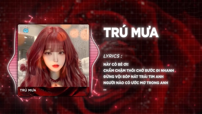 lời bài hát trú mưa