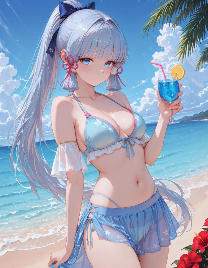 Ảnh Ayaka Kamisato đẹp