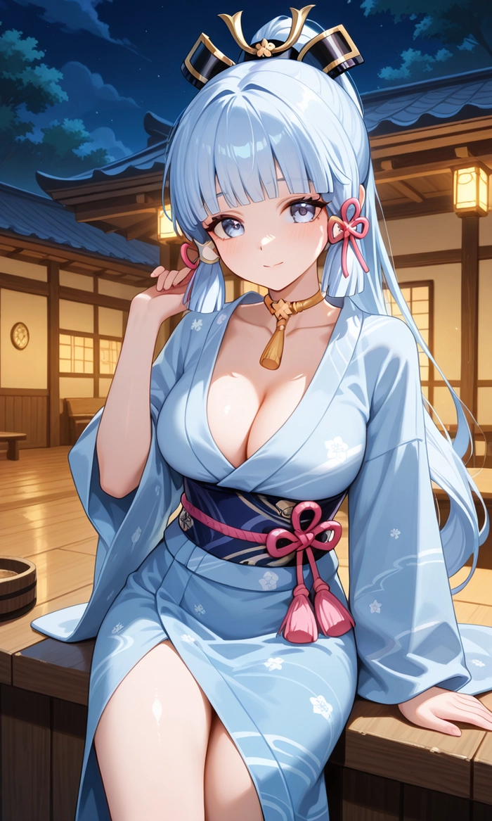 Ảnh Ayaka Kamisato ngọt ngào