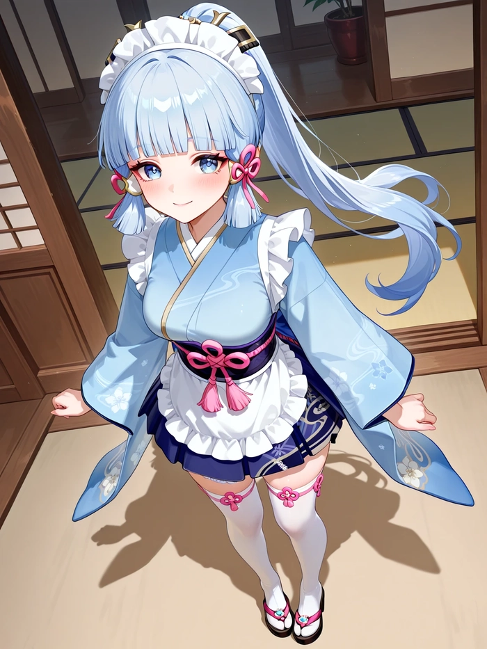 Ảnh Ayaka Kamisato sang trọng