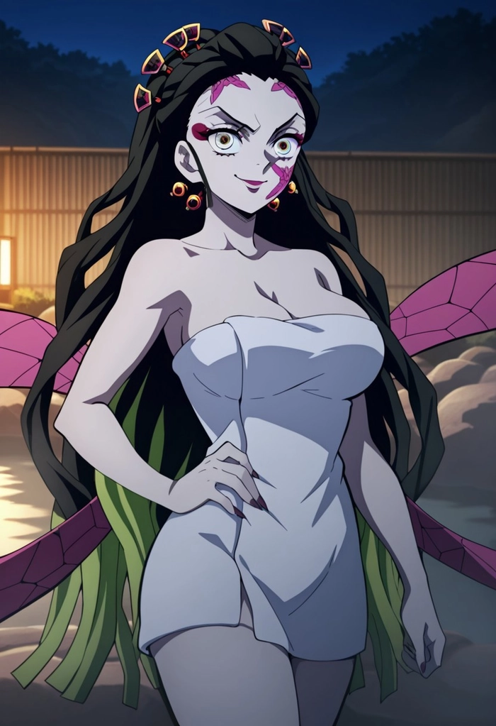 Ảnh Daki cute với phong cách anime độc đáo