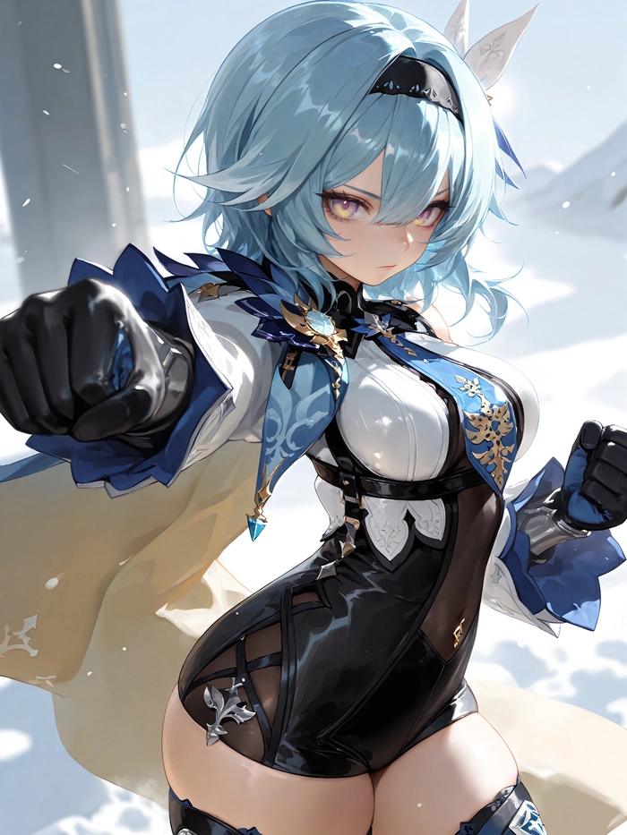 Ảnh Eula Genshin Impact 4K