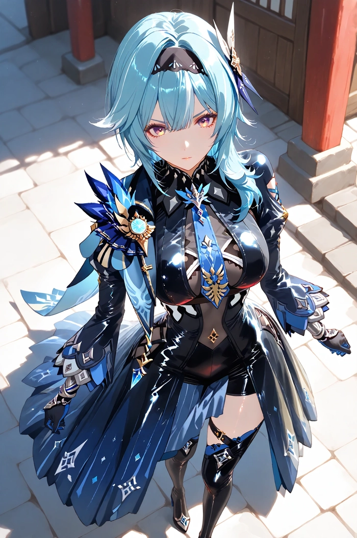 Ảnh Eula Genshin Impact ngầu lòi