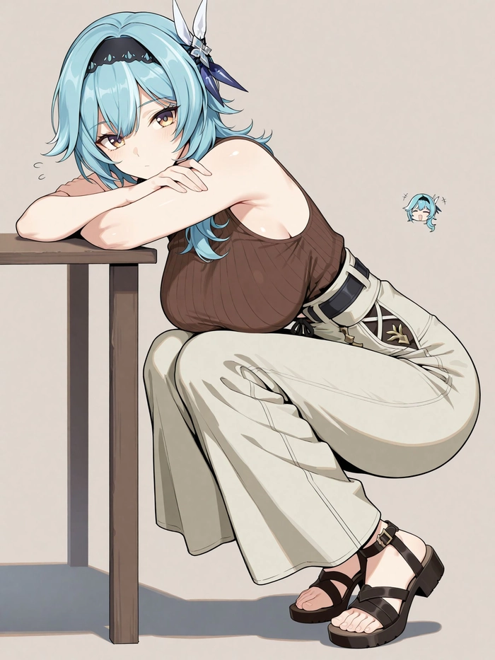 Ảnh Eula quyến rũ trong Genshin