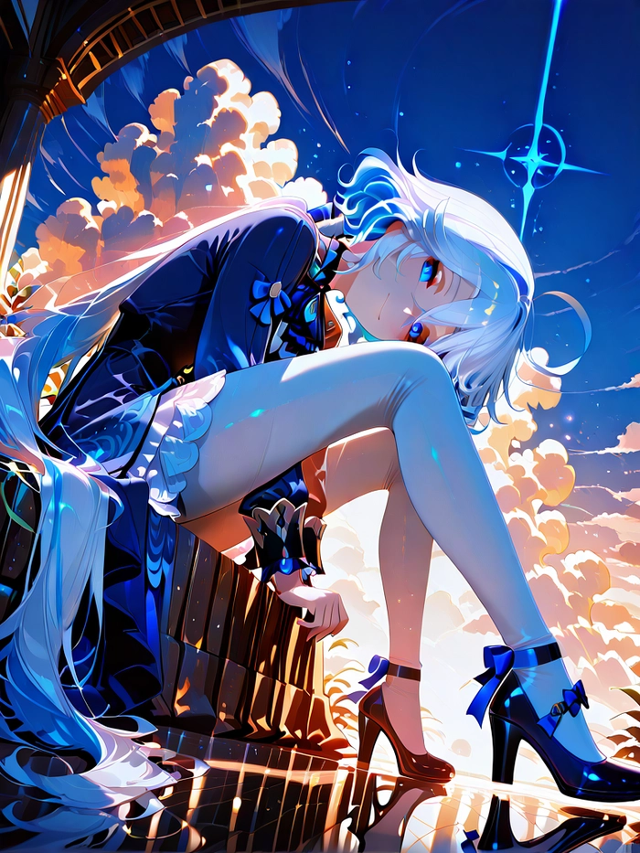 Ảnh Furina Genshin Impact quyến rũ