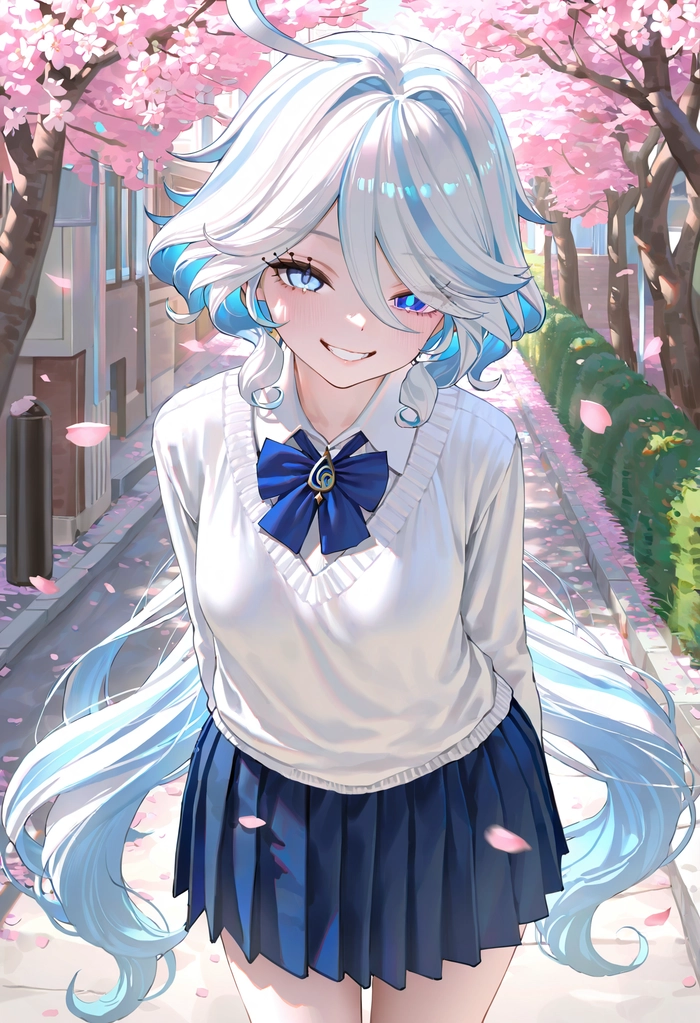 Ảnh Furina Genshin đáng yêu