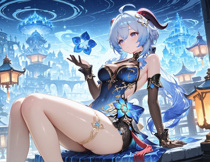 Ảnh Ganyu Genshin Impact quyến rũ