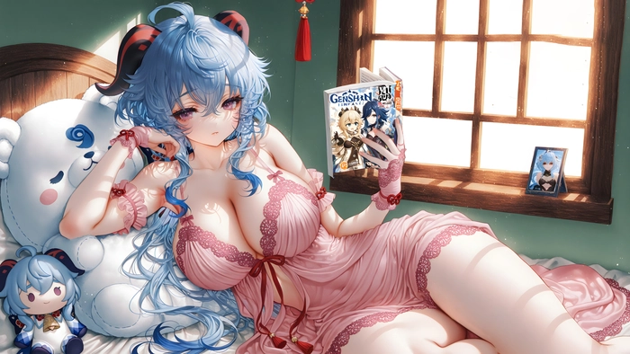 Ảnh Ganyu Genshin Impact siêu hot