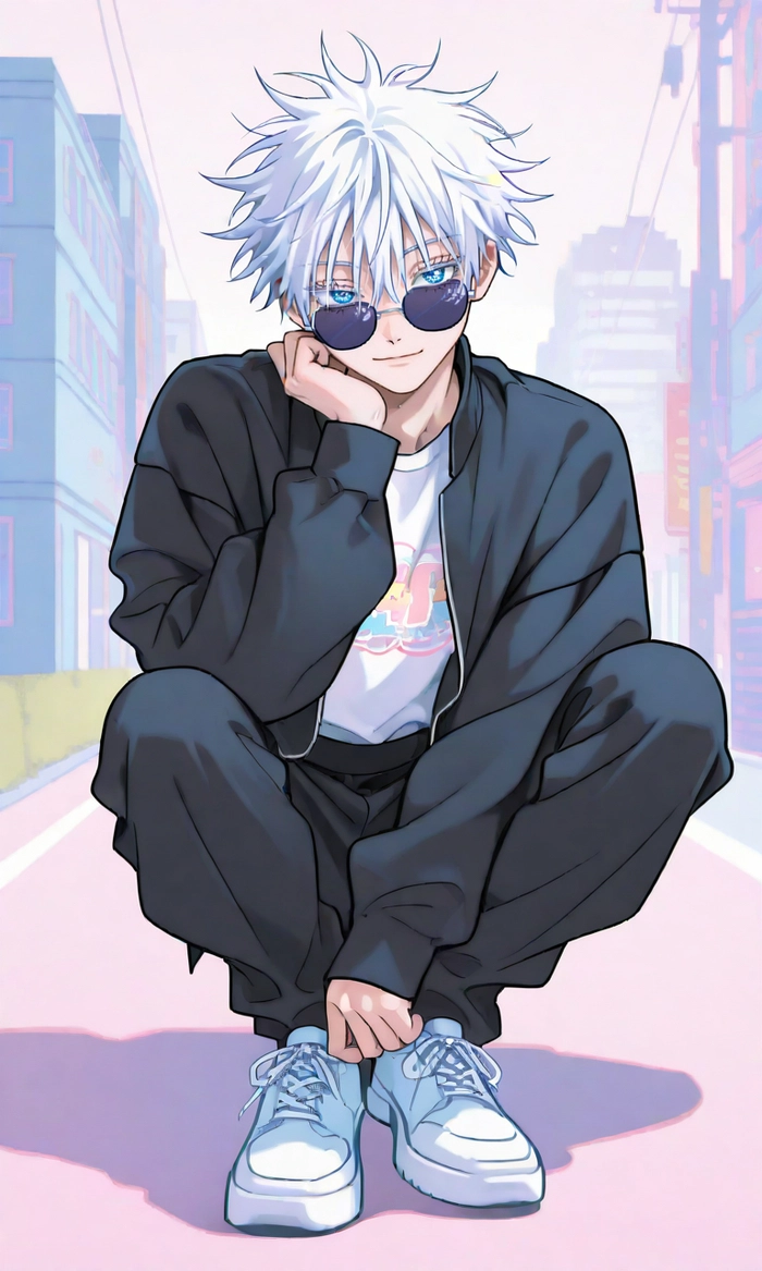 Ảnh Gojo 4k anime siêu nét