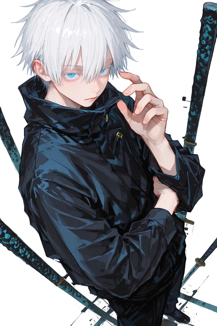 Ảnh Gojo Satoru chibi cute dễ thương