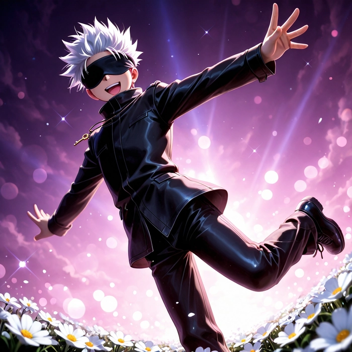 Ảnh Gojo Satoru chibi dễ thương