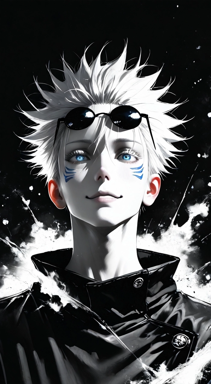 Ảnh Gojo Satoru manga cực ngầu