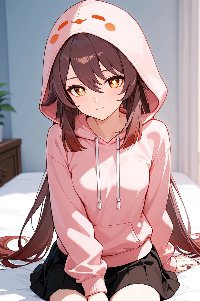 Ảnh HuTao Genshin Impact 4K cực đẹp