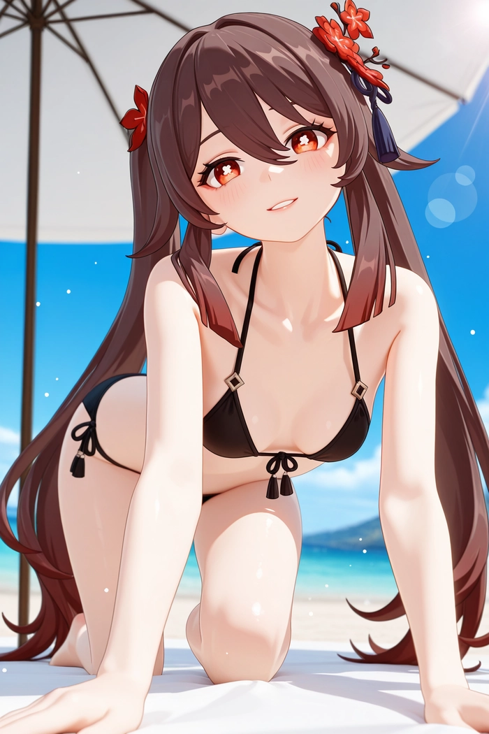 Ảnh HuTao Genshin Impact sexy