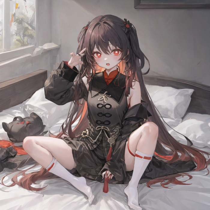 Ảnh HuTao Genshin đẹp ma mị