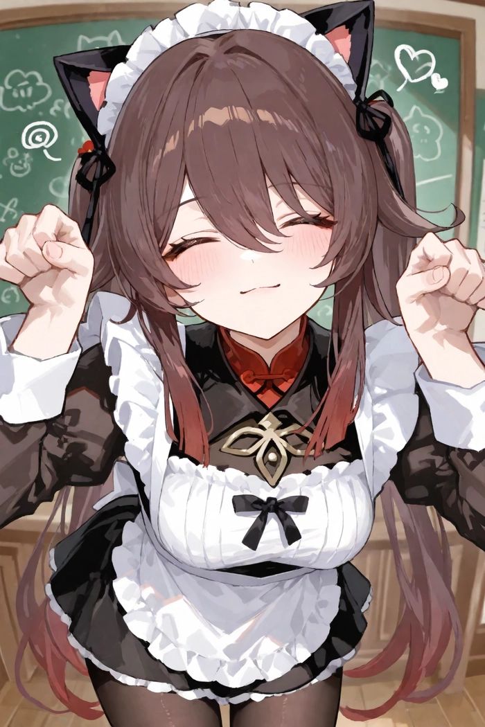 Ảnh HuTao chibi cute hết nấc